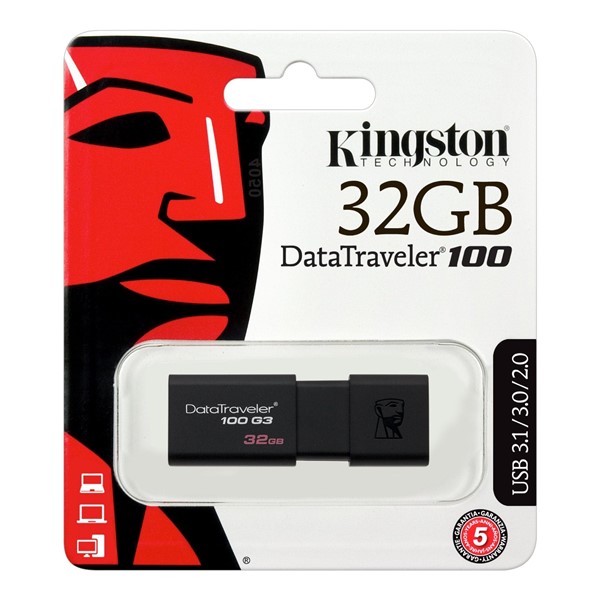 PEN DRIVE USB 32GB KINGSTON