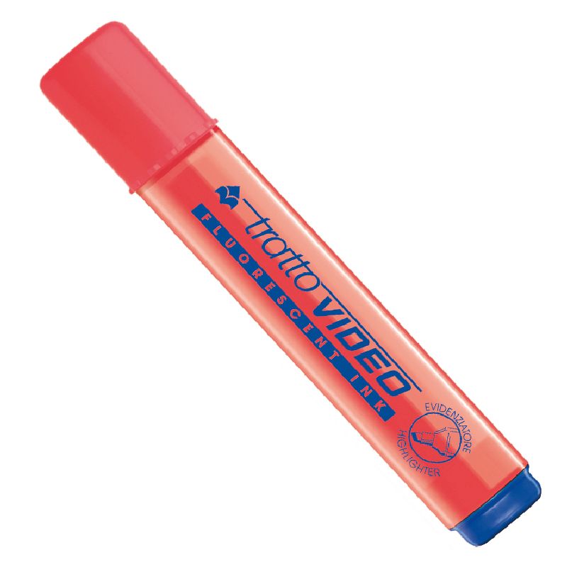 EVIDENZIATORI TRATTO VIDEO ROSSO SUNRISE PZ 12