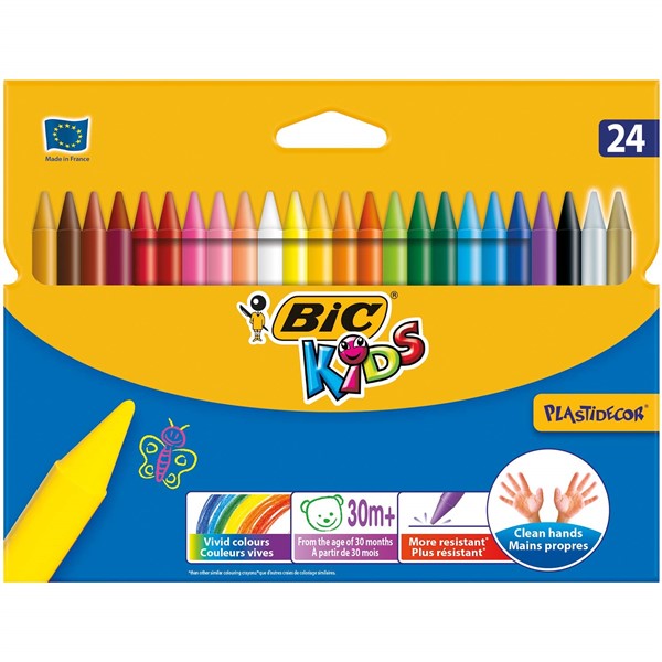 PASTELLI BIC PLASTIDECOR x24