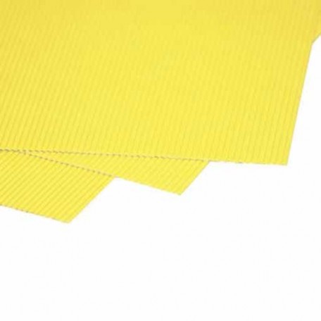 CARTONE ONDULATO 50x70 FG.10 GIALLO