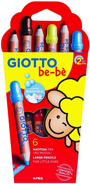 PASTELLI MAXI x6 GIOTTO BEBE`