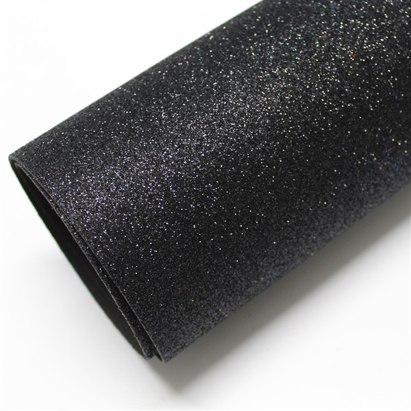 GOMMA EVA FOAM 40x60 GLITTER NERO