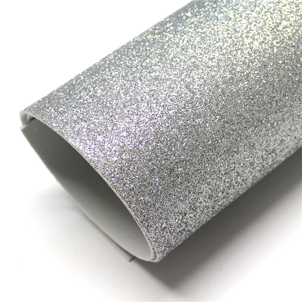 GOMMA EVA FOAM 40x60 GLITTER ARGENTO