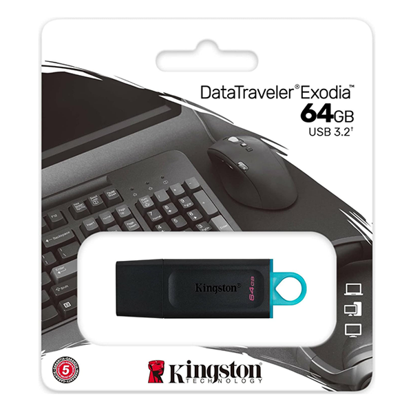 PEN DRIVE USB 64GB KINGSTON