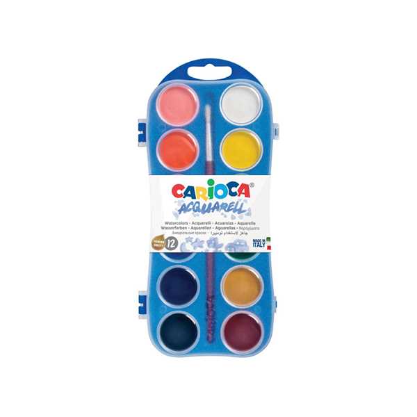ACQUERELLI x12 mm30 CARIOCA PZ.6