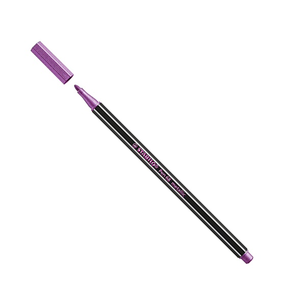 PENNARELLI STABILO POINT 68 METALLIC PZ 10 LILLA