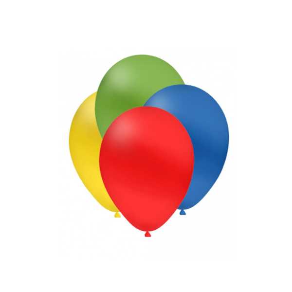 PALLONCINI ASSORTITI G120 CM.33 PZ.100