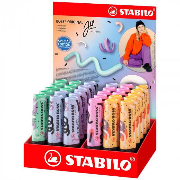 EVIDENZIATORI STABILO BOSS PASTEL SPECIAL EDITION PZ.30