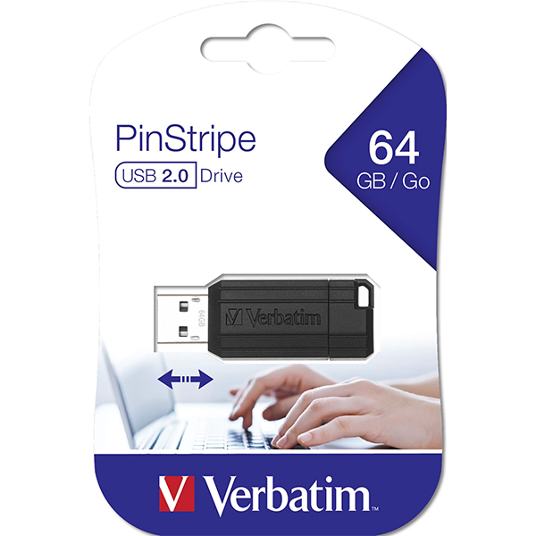 PEN DRIVE USB 64GB VERBATIM