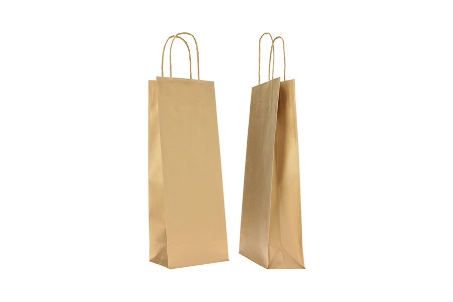 BUSTE CON MANICO 14x9x38 BARBERA PZ.20 ORO
