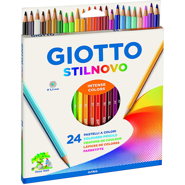 PASTELLI A MATITA STILNOVO GIOTTO x24 PZ 6