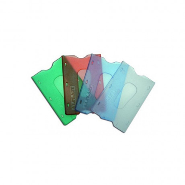PORTA CARDS RIGIDO TRASPARENTE PZ.50 B300RG