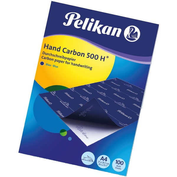 CARTA RICALCO BLU A4 PELIKAN 500H FG.100