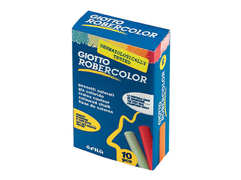 GESSO COLORATO X 10 ROTONDO GIOTTO PZ 10